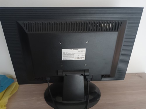 Rapcom LCD Monitor 2288C in schwarz, Kunststoff Fuß, Nachlass, Auflösung - Bild 4 von 7