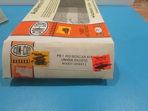 HO Scale Con-Cor 01-009411 PS-1 Boxcar Kit Union Pacific Lot#1803 - Bild 3 von 3