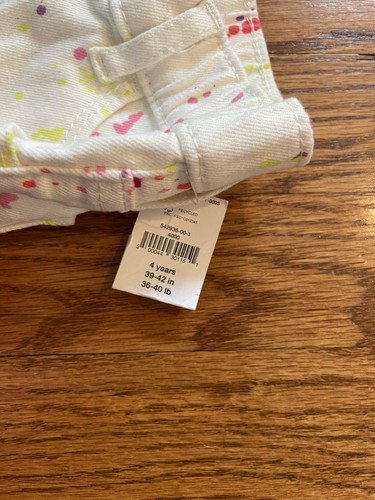 NWT GAP Girl Splatter Paint Shortie Shorts, 4 yrs - Picture 7 of 11