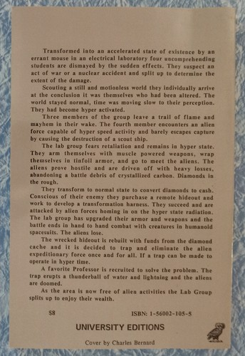 1990 VERY RARE Marinette Wisconsin Sci-Fi BOOK "Medusa Etude" John Myrl Apple - Bild 3 von 3