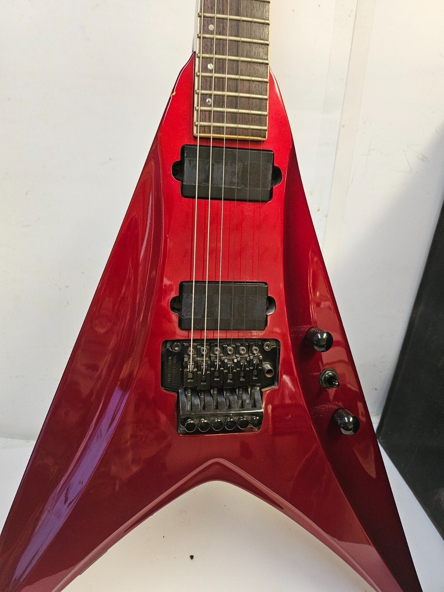 Grass Roots V-Shape Electric Guitar Candy Apple Red Grass Roots V-Shape Electric Guitar Candy Apple Red