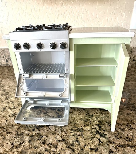 HTF American Girl Blaire Farm Restaurant Herd grüner Schrank - 18 Zoll Puppe - Bild 3 von 7
