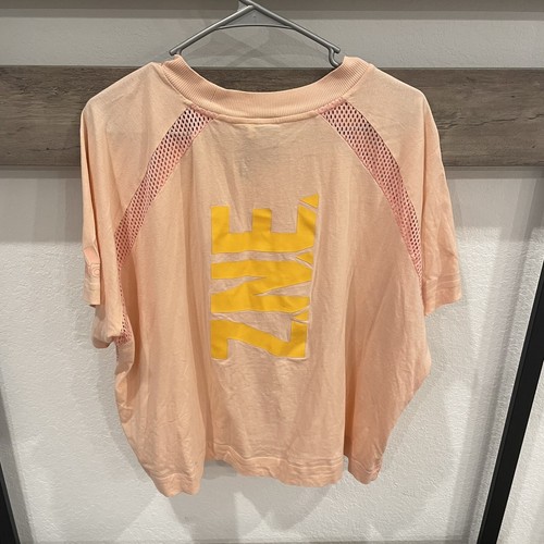 Adidas Pink ZNE ZERO NEGATIVE ENERGY Oversized T-shirt Tee Mesh Gym Size XL - Picture 10 of 19