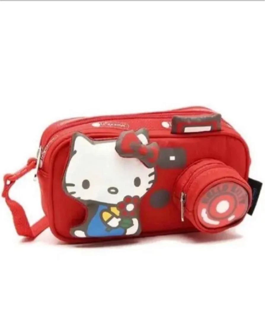 Lesportsac hello kitty camera best sale bag