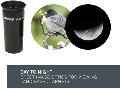 Celestron - AstroMaster 130EQ Newtonian Telescope - Fully-Coated Glass Optics - Picture 8 of 9
