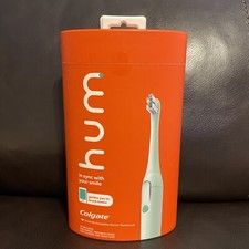 hum by Colgate Smart Electric Toothbrush Kit, Rechargeable Sonic Toothbrush Teal