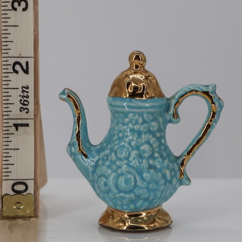 VTG Miniature Teapot Salt or Pepper Shaker Replacement Diorama Craft Dolls Japan - Imagen 2 de 4
