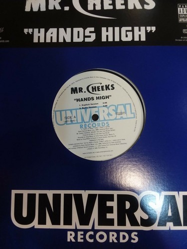 Mr. Cheeks Hands High LP Universal Records Promo