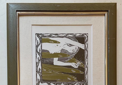Koloman MOSER (1868-1918), Siebdruck, Akt Symbolist Curiosa WIENER SEZESSION - Bild 12 von 12