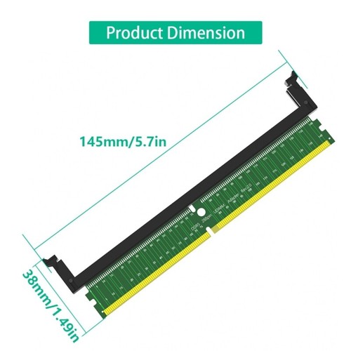 DDR5 DIMM 288Pin Desktop PC Memory Test Protections Card Slot Adapters Testing - Picture 8 of 8