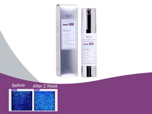 Suero blanqueador Sola Reedle Shot 50 ml tratamiento iluminador antiacné 100 o 400 - Imagen 13 de 14