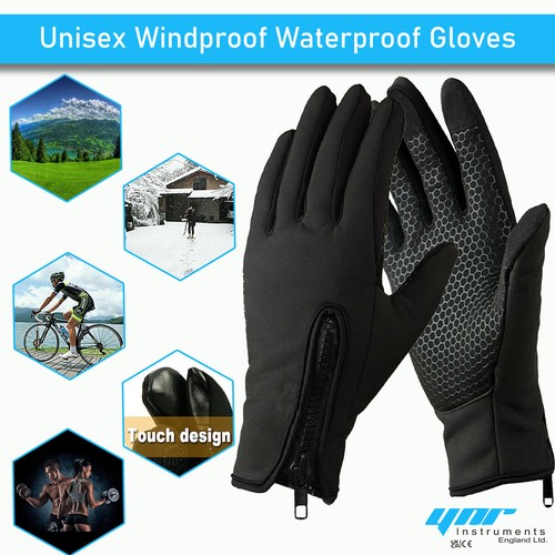 Winter Warm Gloves Thermal Windproof Cycling Anti-slip Ski TouchScren Waterproof - Picture 21 of 30
