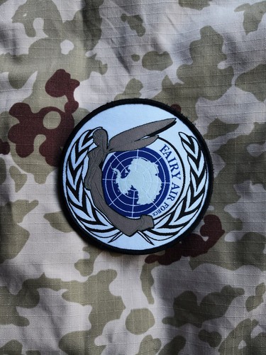 Yukikaze Fairy Air Force (FAF) Combat Ace morale military hook airsoft patch - Picture 2 of 2