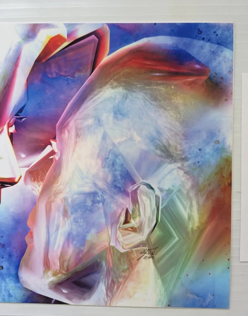 2 Alan Foxx Graphics Painting Prints Hand Signed Numbered LE
