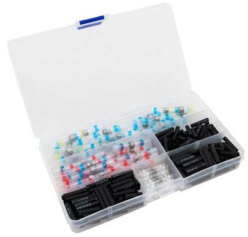 Schrumpfschlauch Sortimente, Box, 100-560Tlg., Bunt, Rot, Schwarz, 4,5-10cm  - Bild 11 von 26