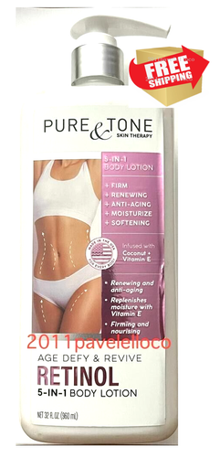 BIG Pure & Tone Age Defy & Revive 5-1 Bodylotion 32 fl. Oz. voll - Bild 1 von 4