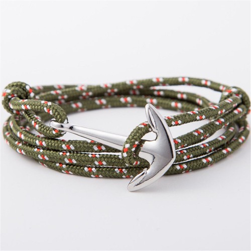 Brazalete de cuerda hecho a mano con dije multicapa vintage de 2 piezas para hombre - Imagen 28 de 33