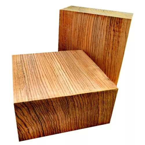 NICE KILN DRIED ZEBRAWOOD BOWL BLANK LATHE TURNING WOOD LUMBER 6" x 6" x 2"