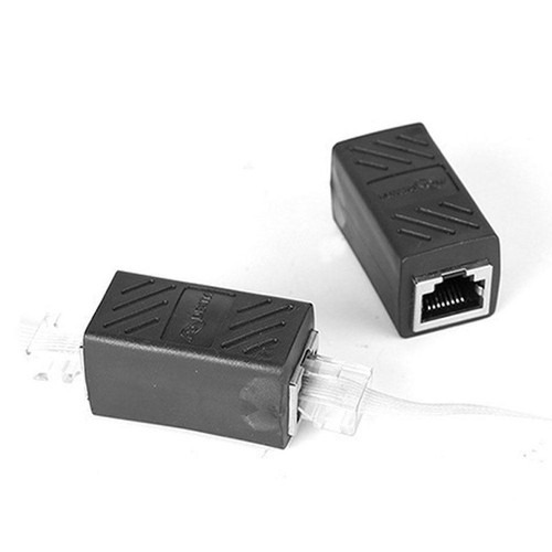 RJ45 Inline Coupler Cat6/Cat5e Ethernet Network Cable Hot Extender D7F9 - Afbeelding 12 van 12