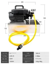 LDE-25 Electric Pressure Test Pump Portable Press Floor Pressure Measurement