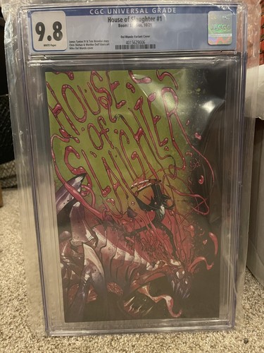 HOUSE OF SLAUGHTER #1 SIKTC 1:500 DEL MUNDO VARIANT CGC 9.8 IN STOCK RARE - Picture 2 of 2