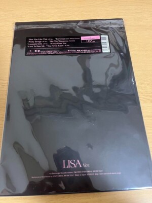 BLACKPINK THE ALBUM Jp Ver LISA VER CD Japan 1st Full Album
