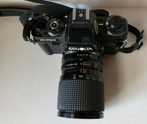 Minolta X-700 35 mm Filmkamera mit Zakar Zoom 28–80 mm - Bild 3 von 6