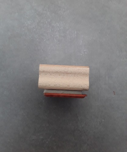 Square Lace Frame Rubber Stamp Stampin' Up! 1995 - Picture 4 of 6