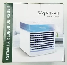 Savannah Home And Garden PORTABLE AIR CONDITIONING UNIT 10W Power 3WIND SPEEDS