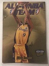 1999 Fleer Ultra WNBA Gold Lisa Leslie #98G HOF Los Angeles Sparks Card