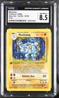 1999 Pokemon - MACHAMP 8/102 - Rare 1st Edition Holo Base Set | CGC 8.5 NM/MINT+