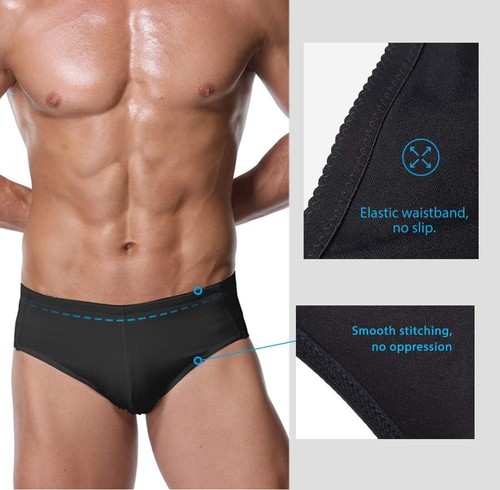 Men Padded Underwear Boxers Briefs Butt Lifter Hip Enhancer Shorts Pants Shaper - Picture 3 of 22