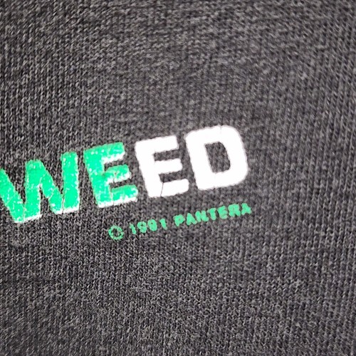 True Vintage 1991 Pantera XL Fly'n Across America Tour Smoke Weed Shirt Metal - Picture 6 of 10