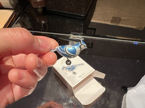 Hallmark Keepsake Ornament 2012 Blue Jay Schönheit der Vögel Miniatur Mini - Bild 4 von 4