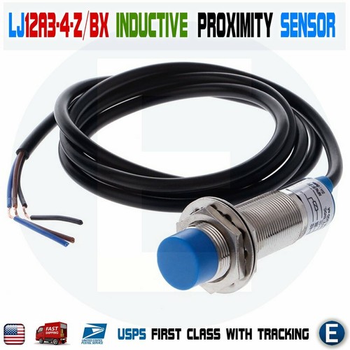Interruptor de detección de sensor de proximidad inductivo LJ12A3-4-Z/BX NPN DC6-36V EE. UU. 5 piezas - Imagen 2 de 11