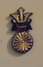 Japan Nippon Samurai Bushido Warrior Helmet Dojo Emperor Shogun Clan Lord Pin S