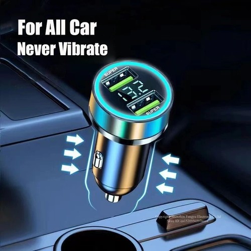 240W Autoladegerät - 2 USB-Anschlüsse - schnelles Aufladen - für iPhone, Samsung, Xiaomi - Bild 5 von 6