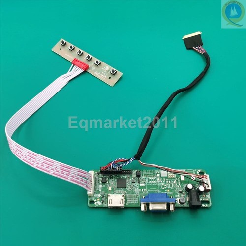 HDMI VGA LCD Display Controller Board Kit for LTN140AT21-001/601/802/C01/T01 - Afbeelding 1 van 2