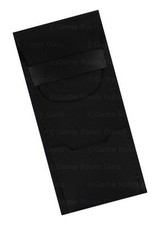 New Compact Leatherette Dart Wallet - Holds One Set of Darts - Dart Case - Black