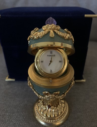 Colección Faberge The Imperial - con reloj de huevo sorpresa. Usado. - Imagen 6 de 12