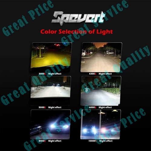 55W HID Xenon Headlight Bulb Slim Ballast 9005 HB3 6000K Car Conversion Full Kit - Picture 11 of 12