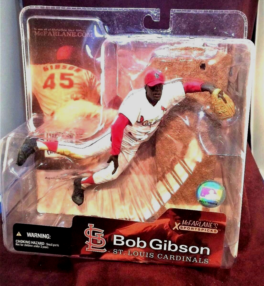 激安単価で St. Louis Cardinals Bob Gibson Mcfarlane MLB Cooperstown スポーツ