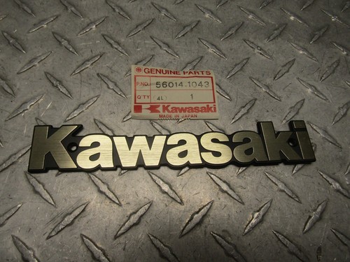1979-1984 Kawasaki KZ 550 750 1000 1300 OEM Fuel Tank Emblem Badge 56014-1043