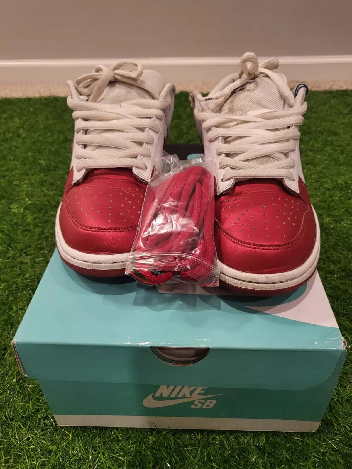 Nike SB Dunk Low x Supreme Varsity Rouge 2019 / Taille 10