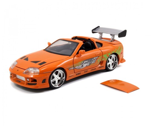 1/24 Toyota Supra MKIV 1995 Paul Walker W/ Figure Brian by Jada Toys 253203017 - Picture 5 of 10