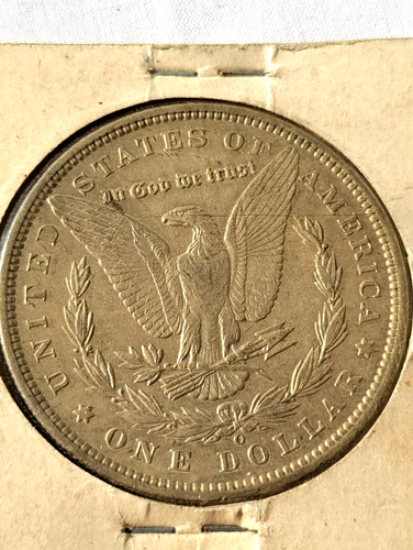 MORGAN DOLLAR 1896-O USA SILVER DOLLAR COIN, SEE Video For Details - Picture 3 of 4
