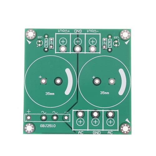 25A single AC-DC audio amplifier rectifier filter power supply board bare pcio - Afbeelding 1 van 10