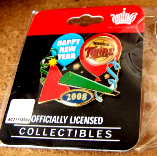 2008 Minnesota Twins New Year's Party pin MLB - Picture 3 of 7