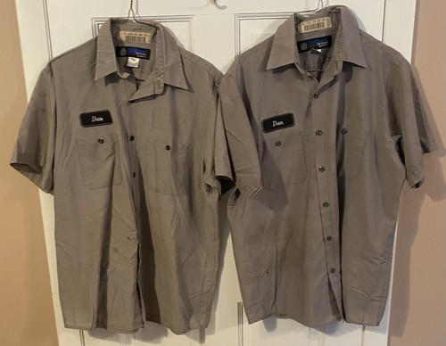Mixed Lot of 12 Mens Med Lg 34W Uniform Workwear Work Mechanics Dickes Unifirst - Picture 11 of 14
