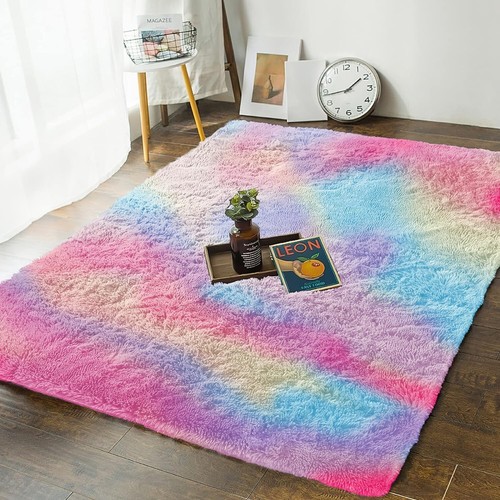 Large Shaggy Rugs Super Soft Fluffy Area Rug Non Slip Living Room Bedroom Carpet - Picture 42 of 52